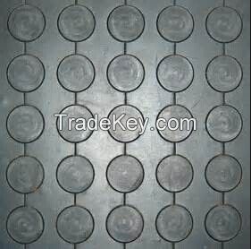 Round buckle rubber sheet