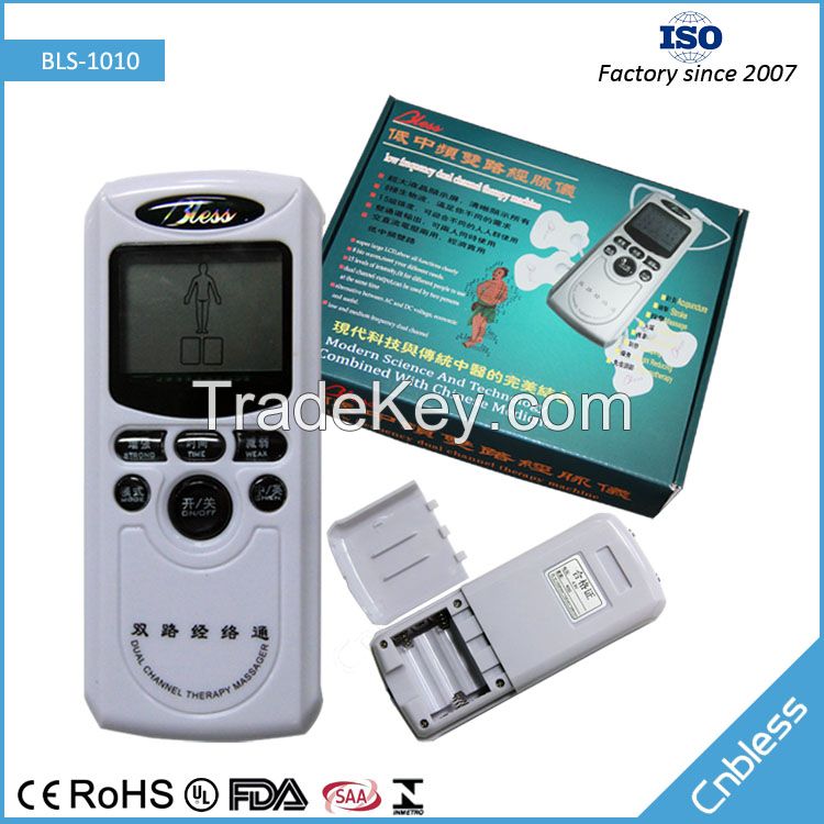 Dual Channel Digital EMS tens therapy Machine 