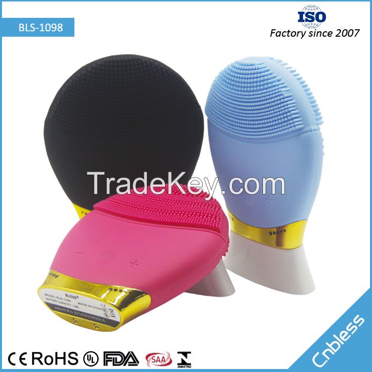 Wireless Charging Silicone Facial Cleaning Skin Device