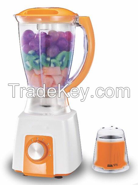 4 Speeds Plastic Jar Food Blender Juicer