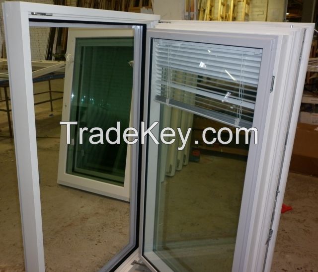 Wooden Windows with increased noise insulation