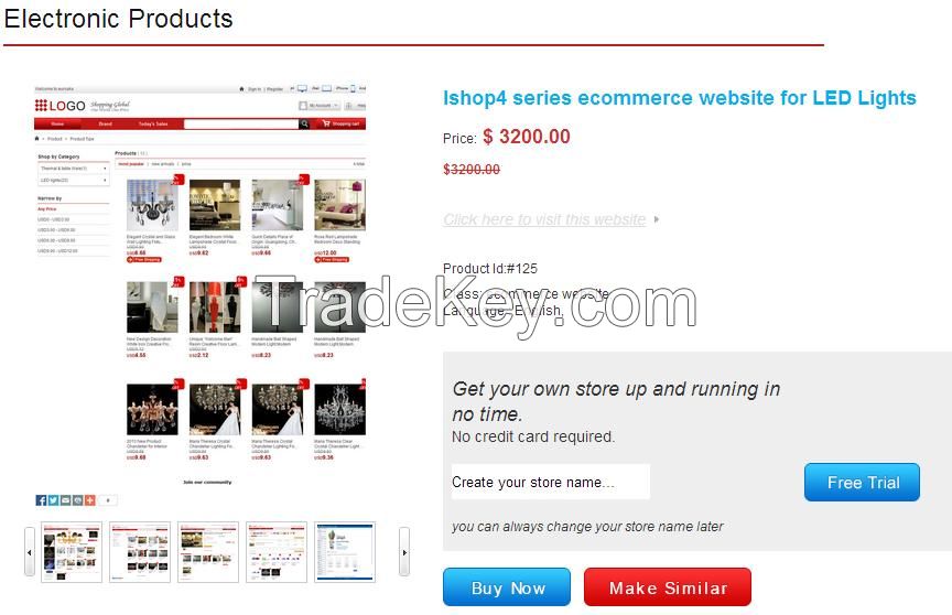 Ishop4-e-commerce Website