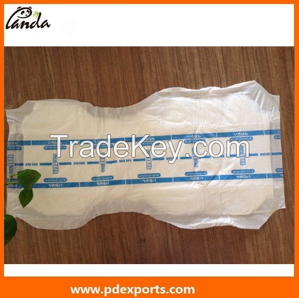 Elderly home incontinence insert pads with leak guard