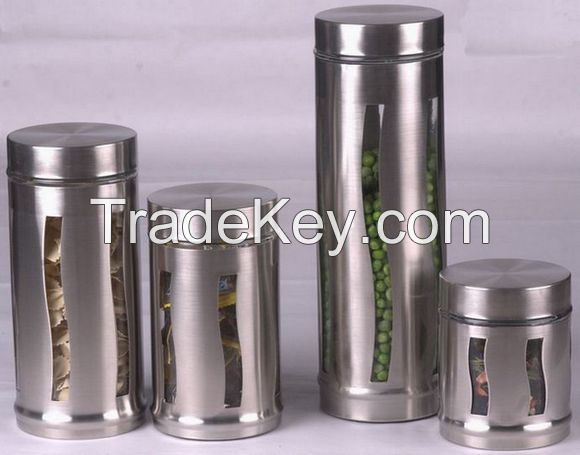 Glass Jar / Glass Canister (ss1114-1)