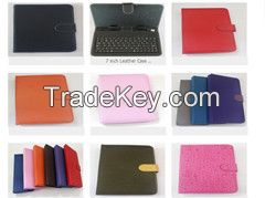 best seller black business leather keyboard for tablet PC keyboard