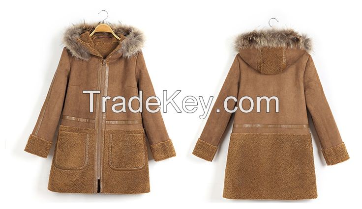 Lady Suede Long Coat