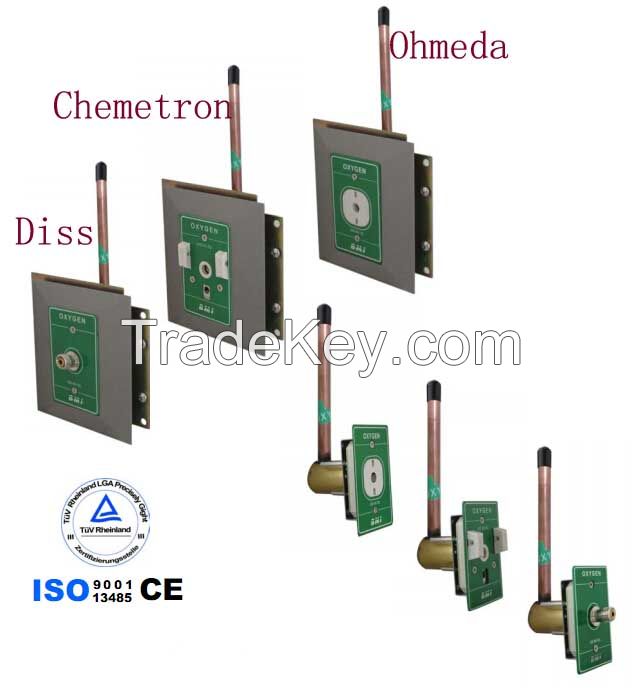 Chemetron Medical Gas outlet for hospital medical gas pipeline system