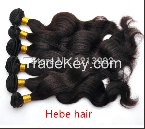 100% brazilian human hair body weave 16-28 inch ,1bcolour ,3pcs/lot fast shiping 
