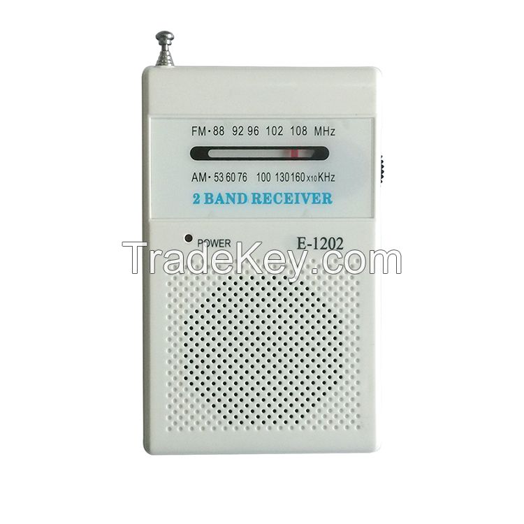 Outdoor Portable Pocket Mini Small Digital AM FM Radio Receiver with Speaker Antenna Headphone