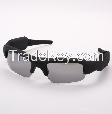Sport cameras video sunglasses with bluetooth mobile handfree 720p dvr mp3