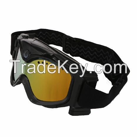 Snow Wireless 15mp Camera Ski Goggles With 1080p Camcorder Uv Eye Protection Colorful Lens