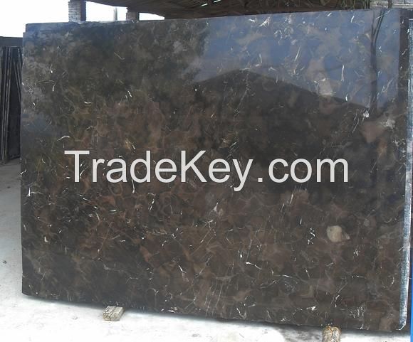 Best-selling Chinese Dark Emperador Marble, Brown Marble Slabs and Tiles