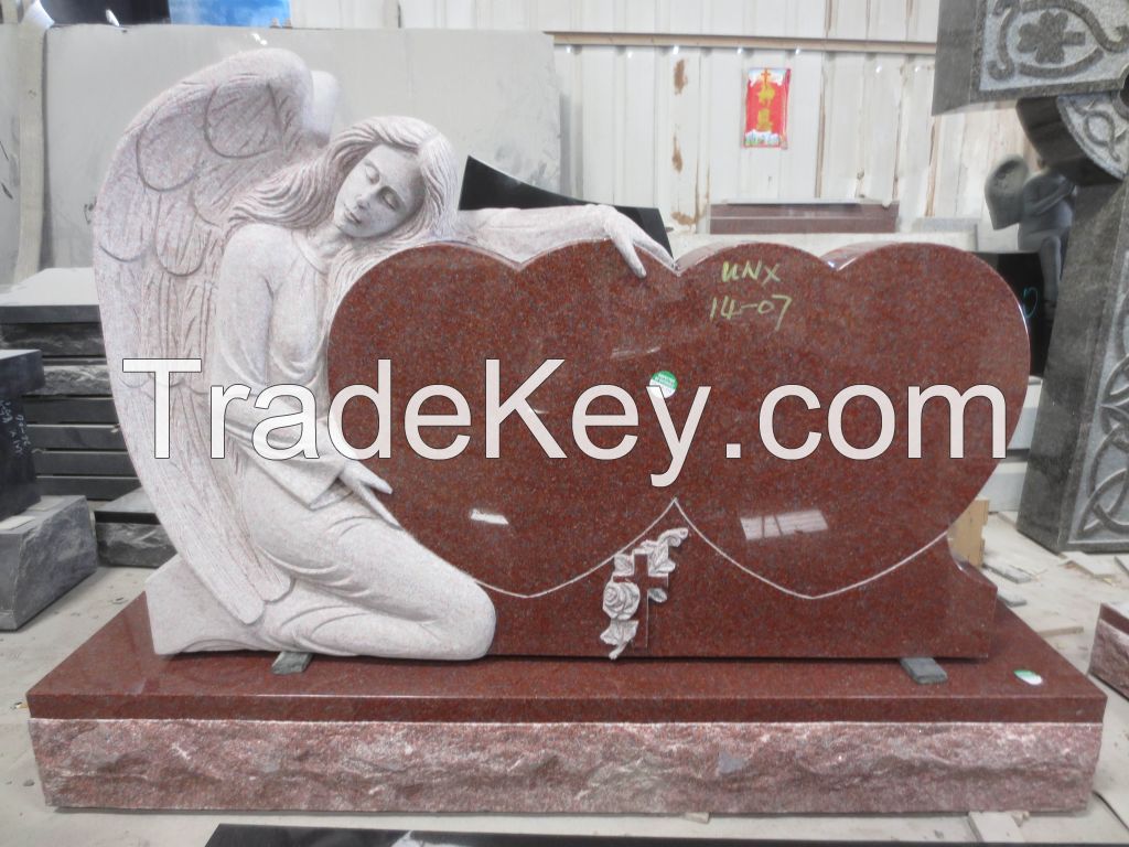 Tombstone & Mounment, Chinese Carved Gravestone