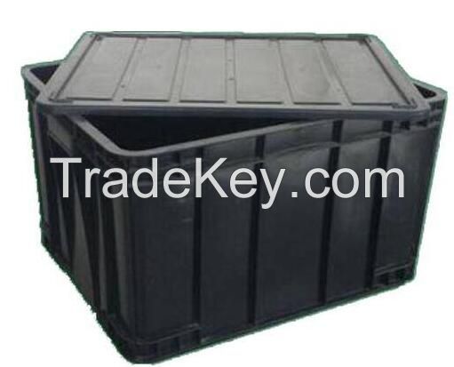 ESD container with lid