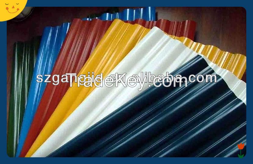 Color coated plate used for roof from china