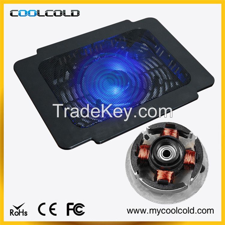 laptop cooling pad with single big fan 