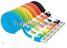 USB AM to Micro USB Cable Multi-color mold