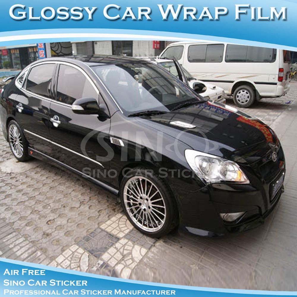 SINO CAR STICKER Car Body Protection Film Glossy Car Wrapping Vinyl