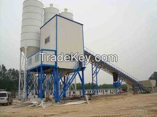 50m3/h Fixed Skip Type Small Concrete Batching Plant Price
