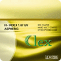 Clex 1.67 Aspheric Lens UV ITO