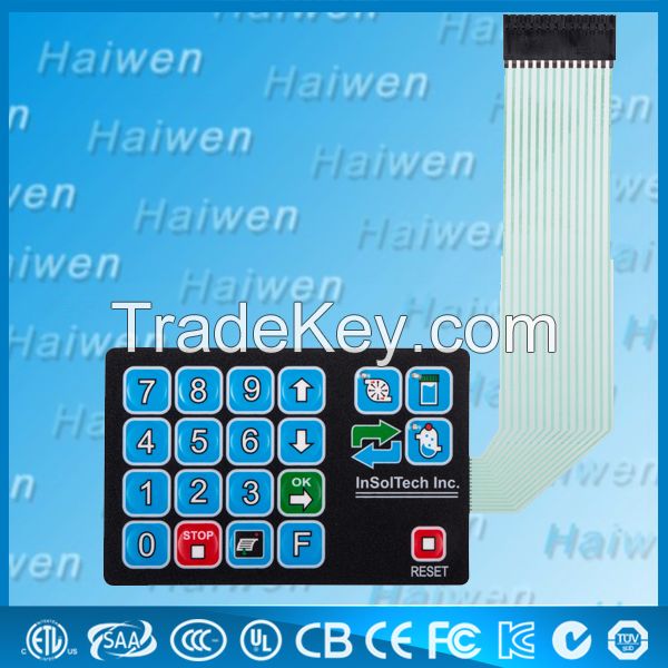 oem front panel membrane switch