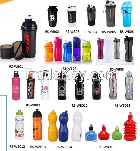 sport water bottle shakers