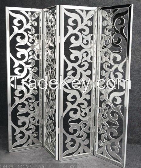 Modern Screen, Home Decorative Screen, Mirrored Screen