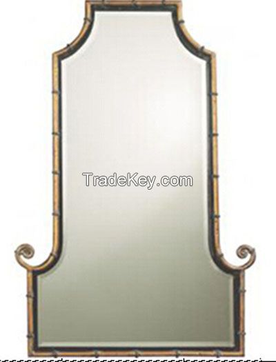 2015 hot home decor mirror bulk buy from China, cheap framed wall mirrors for bathroom, living room,