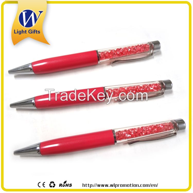 2014 Novelty Liquid Pen with 3D Floater