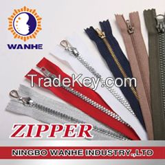 metal zipper