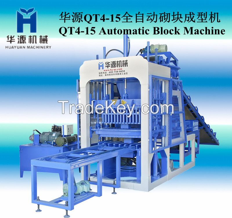 QT4-15 Automatic block making machine