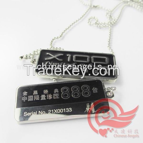 Custom stainless steel cheap label,dog tag,metal logo tag