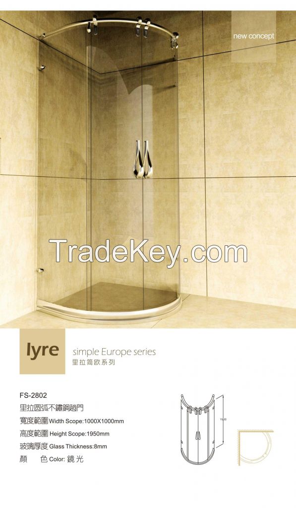 High quality shower doors FS-2802