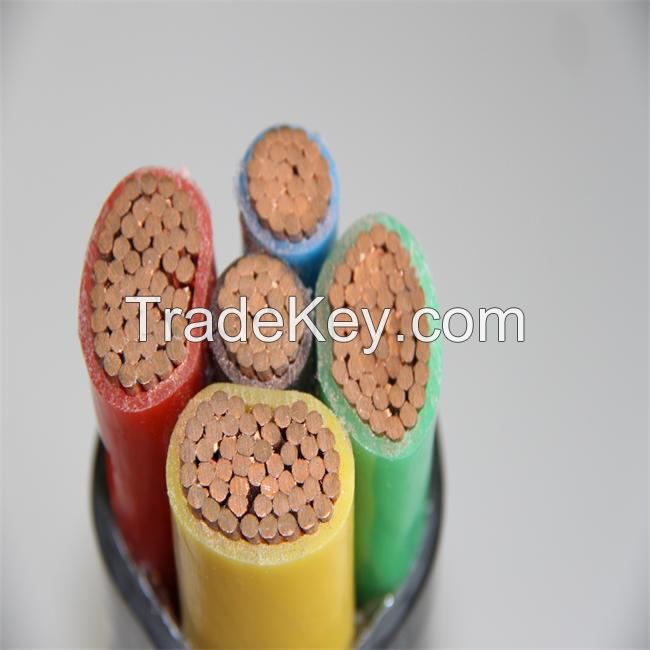 4 cores Low Smoke HalogenFree Copper core XLPE Insulated electric cabl