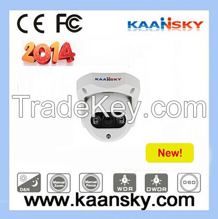 2014 Hot Sale Cheap CCTV CMOS housing Camera, cheap surveillance bullet infrared camera