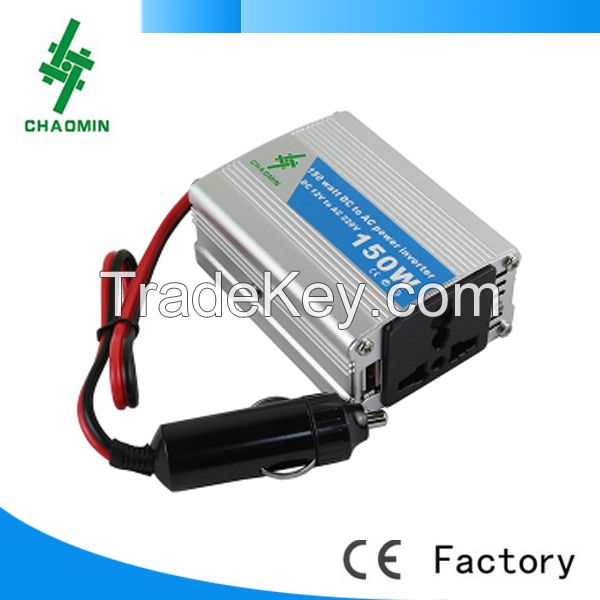 Hot! 150w DC12V/24V to AC110V/220v car inverter