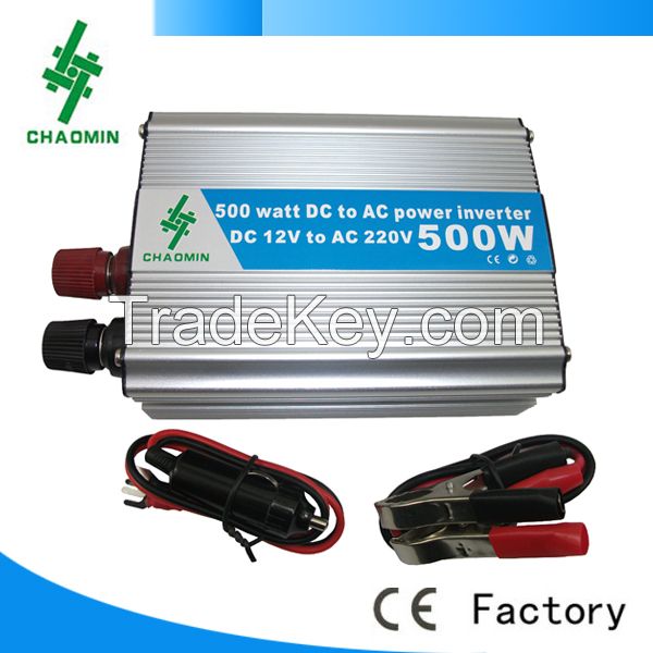 Hot Sale! 500w DC12V/24V to AC110V/220v Modified Sine Wave Power Inverter