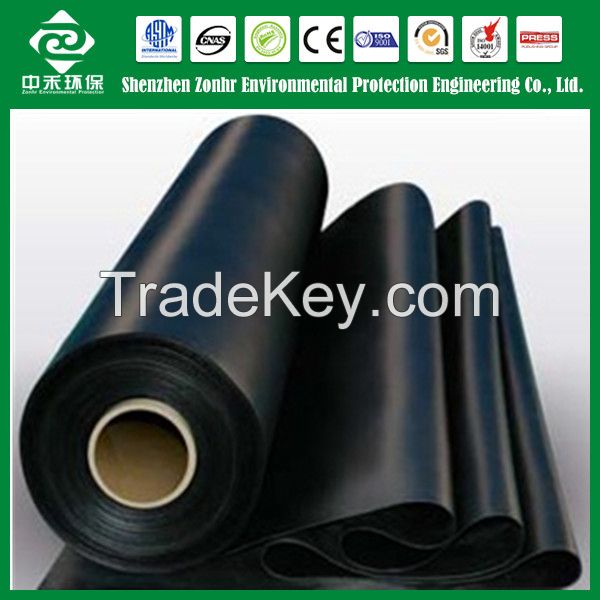 Geomembrane of HDPE/LLDPE/LDPE/PVC/EVA material;Pond Liner Geomembrane