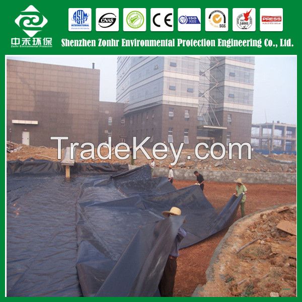 geomembrane for slope protection;hdpe/ldpe/lldpe/pvc/eva geomembrane