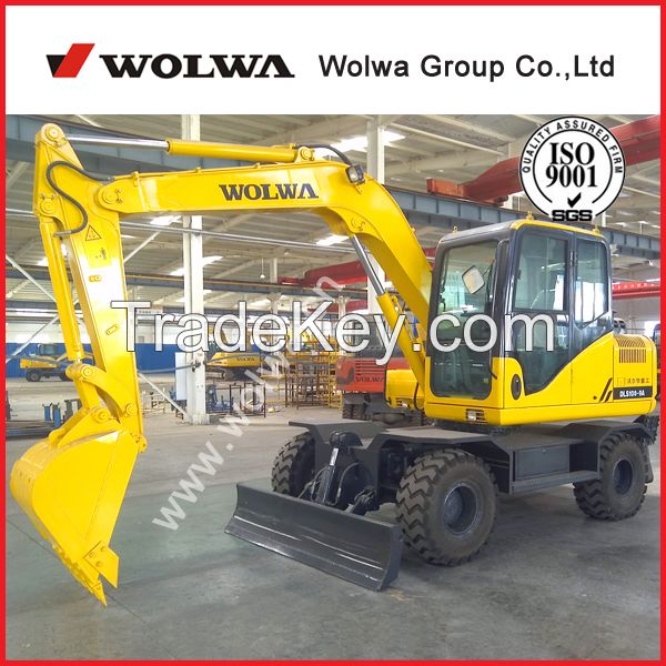 DLS100-9A 9.7 ton wheel hydraulic excavator