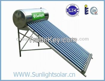 All 304 Stainless Steel Solar Water Heater