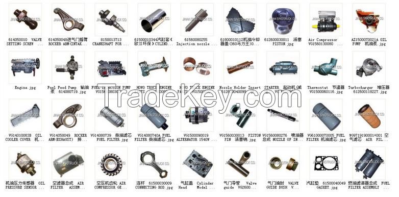 SINOTRUK HOWO TRUCK SPARE PARTS ENGINE PARTS