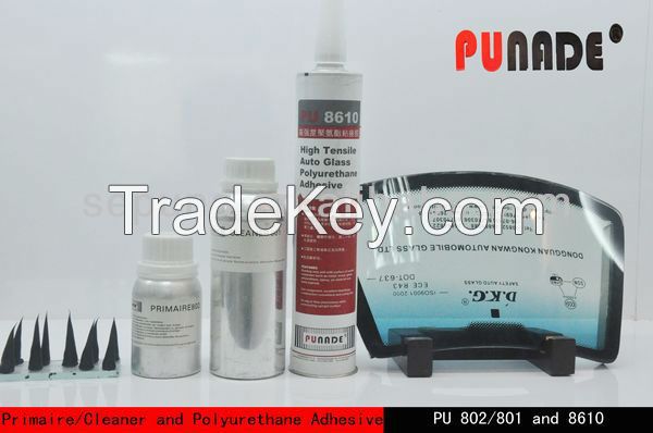 Auto glass polyurethane adhesive sealant