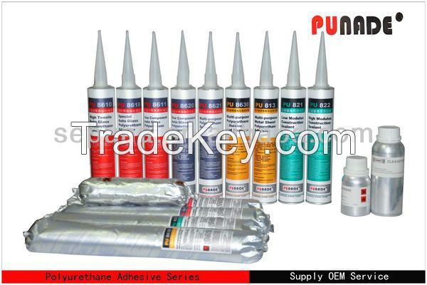 Auto glass polyurethane adhesive sealant