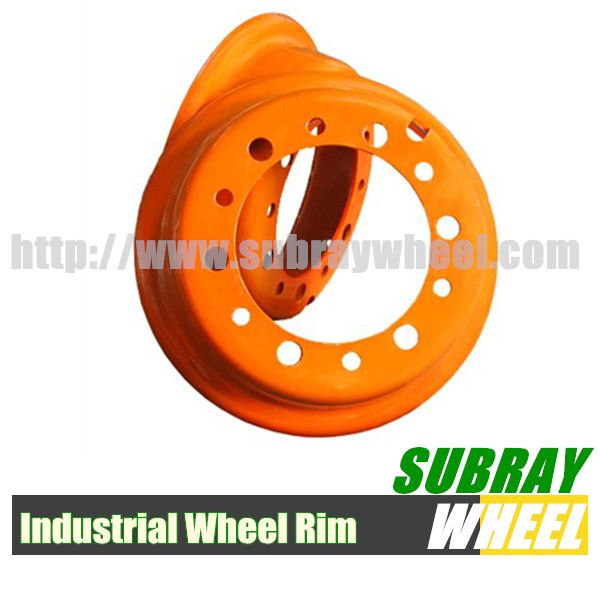 Forklift wheel Rim and solid tire Rim