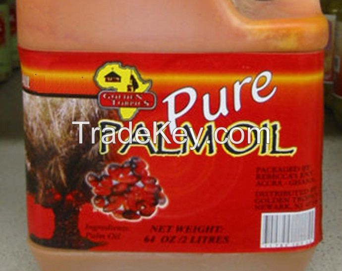 Pure refined and Crude Palm Oil