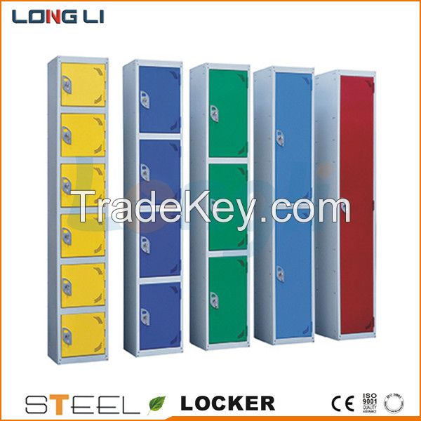1/2/3/4/6 doors hanging closet steel locker