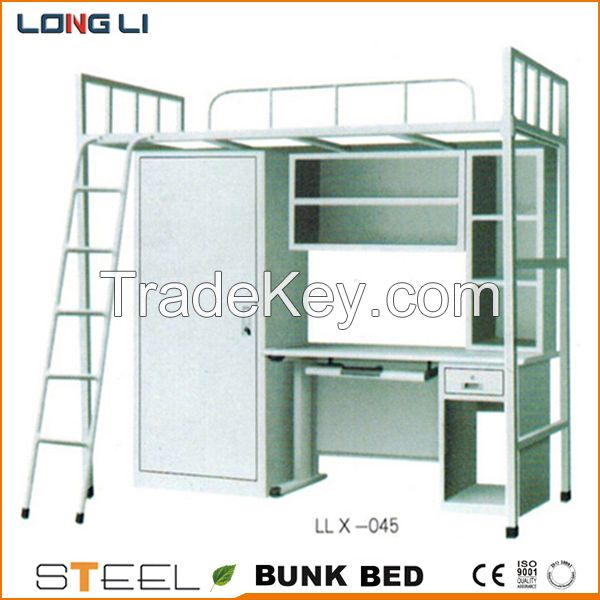 School/home/army/military dorm steel metal bunk beds