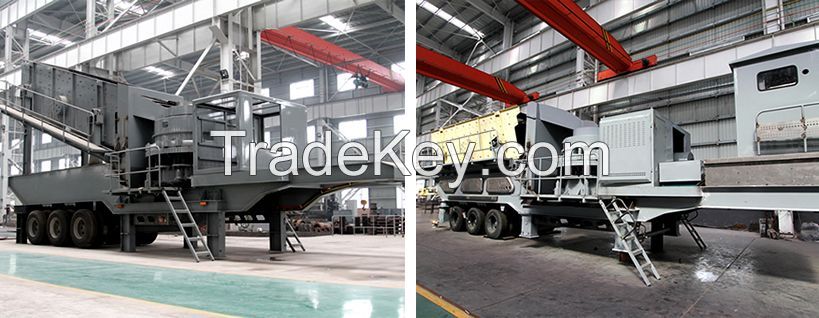 42Mobile crusher/Hot Sale Mobile Crushers/Mobile Impact Crushing Plant