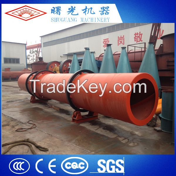 2014 High Drying Rate Carton Steel Sawdust Rotary Dryer